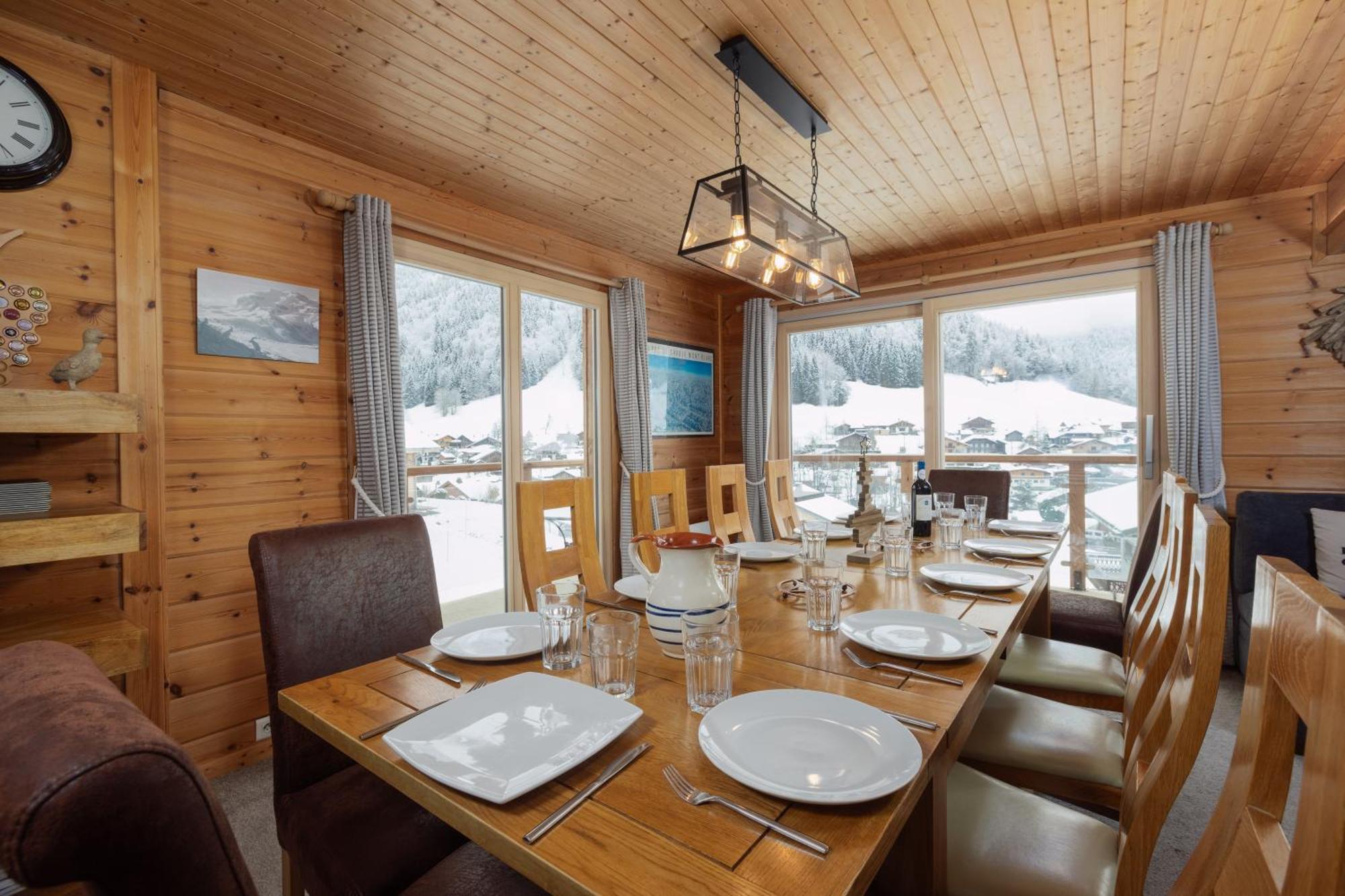 Chalet Le Saint Georges, Morzine, Proche Centre Luaran gambar